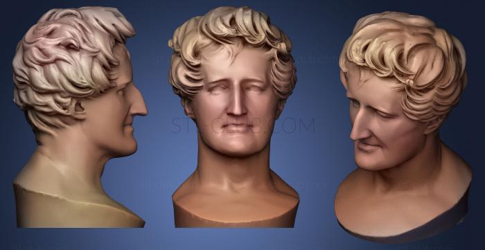 3D model Georges Cuvier (STL)